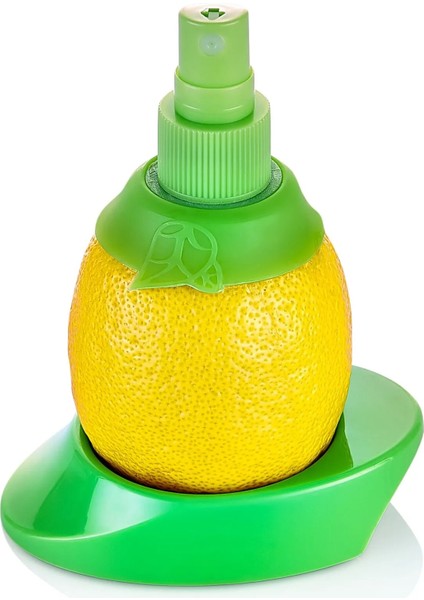 Yeşil Sprey Limonluk Seti - Lüx Limon Sıkacağı