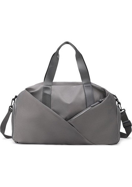 102 Xcspace Büyük Kapasiteli Seyahat Çantası Kuru ve Islak Ayırma Spor Çantası Yüzme Çantası Tek Omuz Çapraz Çanta (Yurt Dışından)