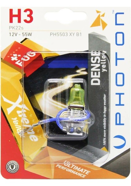 H3-Photon Xtreme Yellow Limon Sarı (1 ADET)