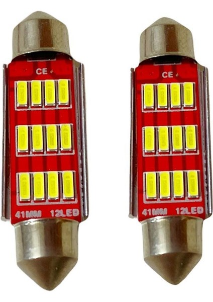 Sofit 12 LED 41MM Beyaz