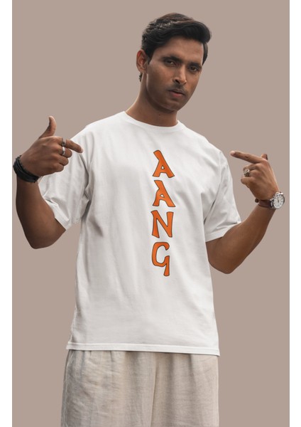 Avatar Aang Sırt Baskılı T-Shirt, Unisex Son Hava Bükücü Baskılı Tişört fiyatları