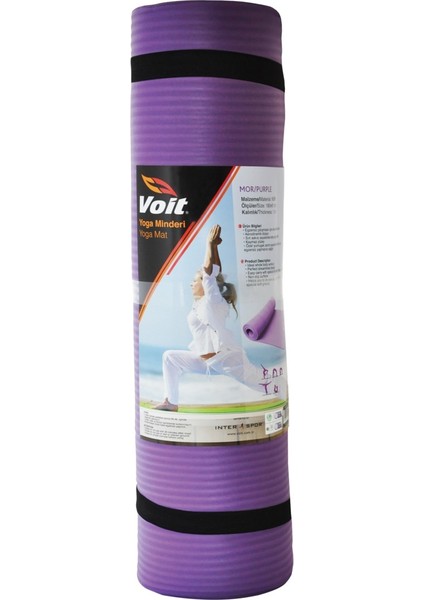 Nbr Yoga Mat 1cm Mor