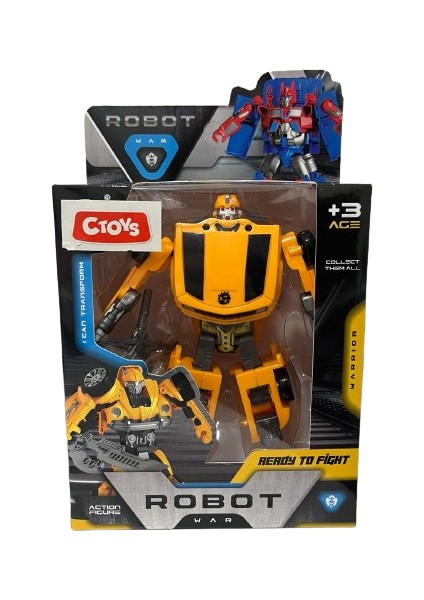 Ctoys 339-92 Kutuda Robota Dönüşebilen Araba Oyuncak