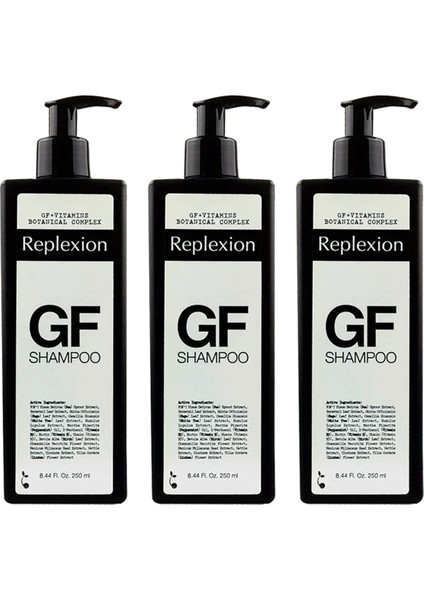 Replexıon Gf Shampoo 250 ml x 3 Adet