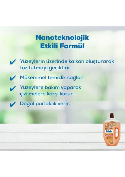 Parkett Nano Teknolojili Ahşap Temizleyici 2.5l x 2 Adet