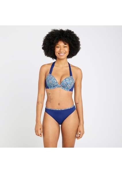 Olaian Kadın Push Up Bikini Üstü - Turkuaz - ELENA fırsatları
