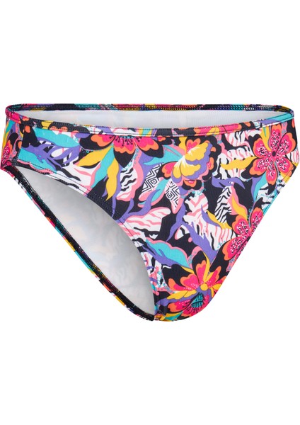 Olaian Kadın Standart Kesim Bikini Altı - Pembe - Desenli - NINA fırsatları