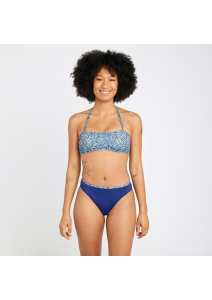 Olaian Kadın Standart Kesim Bikini Altı - Mavi - NINA