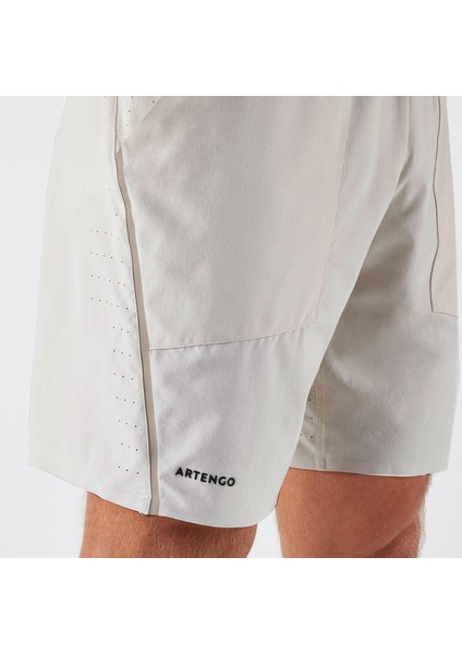 Artengo Erkek Tenis Şortu - Bej - Dry+ - Gaël Monfils indirimleri