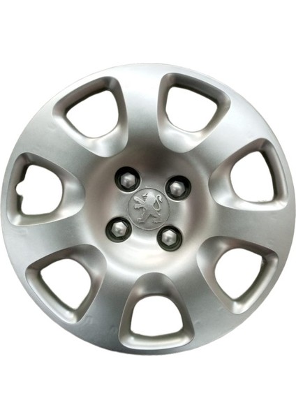 Peugeot 206 Jant Kapağı 15 Inç 4 Adet Kırılmaz