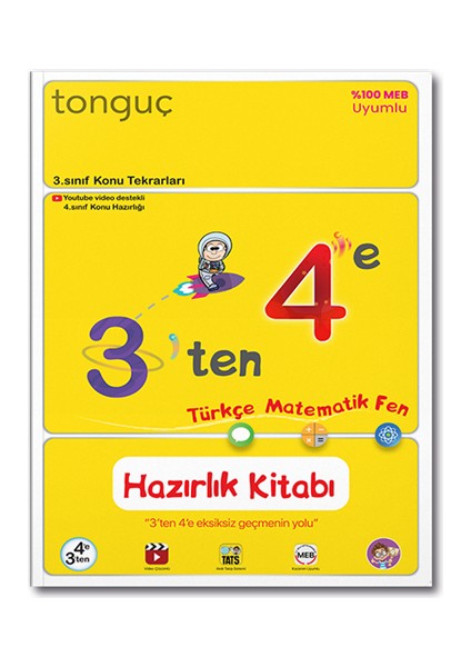 Tonguç 3'ten 4'e Hazırlık Kitabı