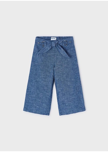 Kız Çocuk Pantolon - Mayoral - Mavi - 7 Yaş