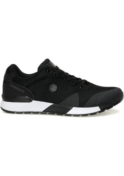 Wendor 4fx Siyah Gri Detay Beyaz Taban Şık Spor Ayakkabı