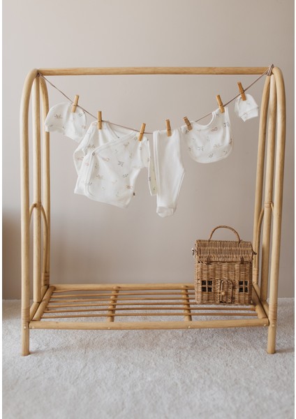 Tekno Trust 5 Parça 5'li Yenidoğan Hastane Çıkış Seti - %100 Pamuklu Oeko Tex Sertifikalı - Hoşgeldin Bebek Ekr modelleri