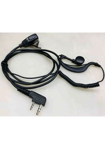 Quansheng Uv-K5 Uv-K6 Uyumlu Spiral Kablolu Mikrofonlu Kulaklık fiyatları