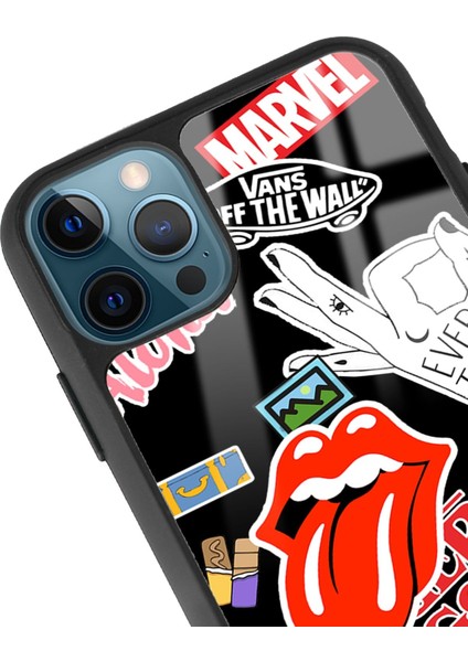 Apple iPhone 11 Pro Sticker Tasarımlı Glossy Telefon Kılıfı fiyatları