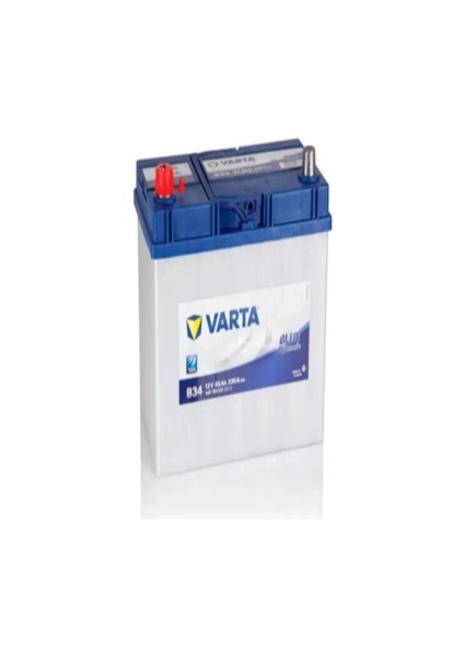 12 Volt 45 Amper B34 "dar" Tip "ters Kutup" Tam Kapalı Varta Akü. Yeni Üretim.