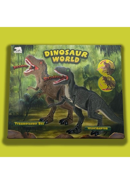 Dinazorlar Dünyası Oyuncak Sesli Yürüyen T-Rex Dinazor