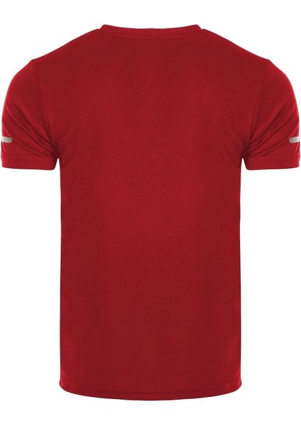 Erkek Nem Emici Hızlı Kuruma Atletik Teknik Performans Spor T-Shirt Drıfıt-Kısakol