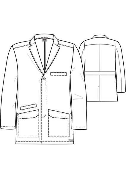 Grey's Anatomy Maso Medikal Giyim Erkek Doktor Önlük Lab Coat