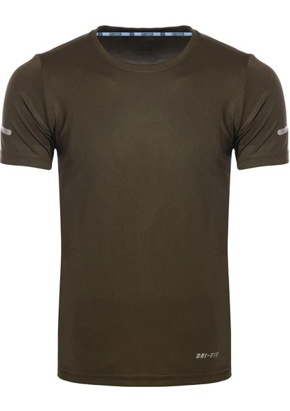 Erkek Nem Emici Hızlı Kuruma Atletik Teknik Performans Spor T-Shirt Drıfıt-Kısakol fiyatları