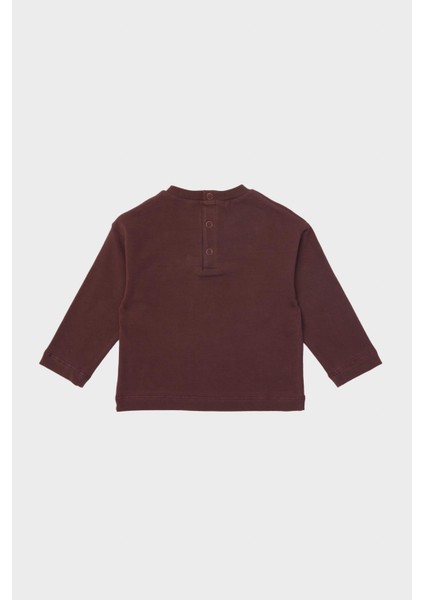 Bg Store Erkek Bebek Kahve T-Shirt 23FW1BG1520
