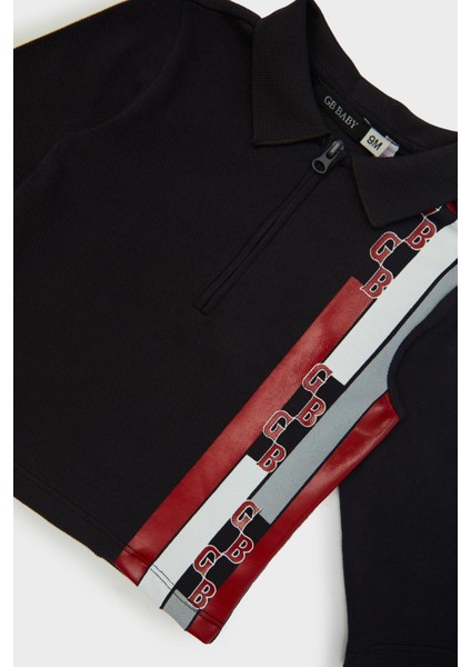 Bg Store Erkek Bebek Antrasit T-Shirt 23PFWBG1522 modelleri