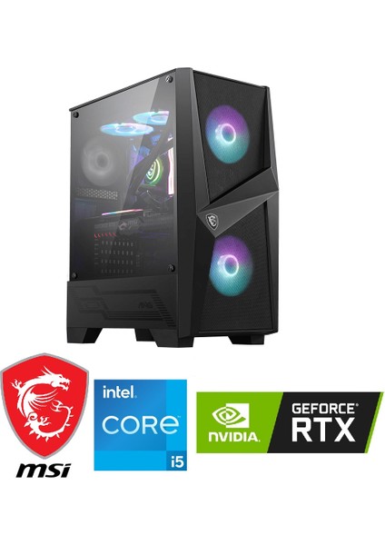 GAMİNG PC / 8 GB RTX-4060-Ti / 13.NESİL İ5-13400F / 16 GB DDR4 RAM / 1 TB M.2 SSD / WİN11 PRO