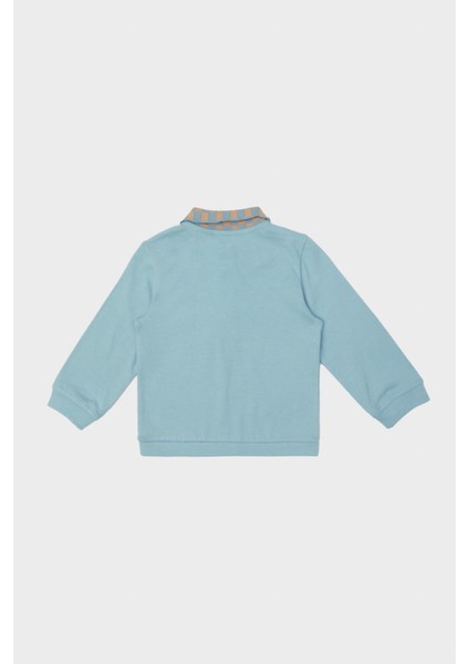 Bg Store Erkek Bebek Mavi T-Shirt 23PFWBG1517 fiyatları