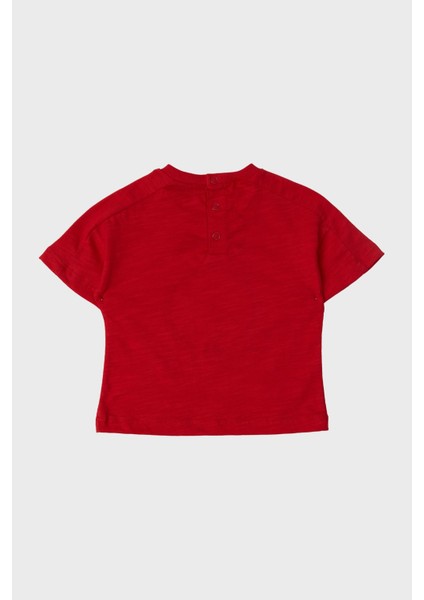 Bg Store Erkek Bebek Kırmızı T-Shirt