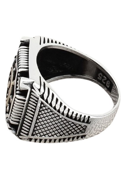 Erkek Yüzük Gümüş 925 Taşsız Dümen modelleri