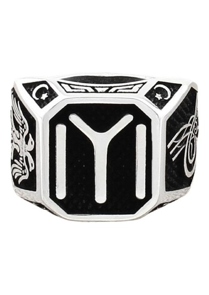 Erkek Yüzük Gümüş 925 Taşsız Iyı Kayı fiyatları