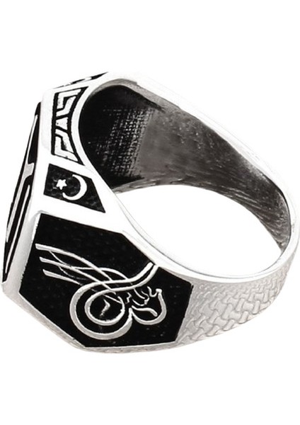 Erkek Yüzük Gümüş 925 Taşsız Iyı Kayı modelleri