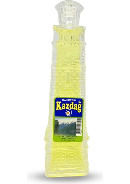 Çiçeği Kolonyası - Balıkesir Saat Kulesi Motifli Cam