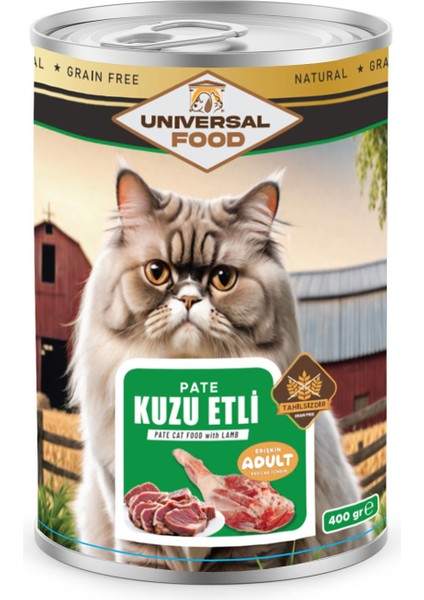 Exquisite Pate Kuzu Etli Kedi Konserve 400G