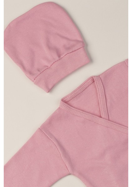 Tekno Trust Günlük 5'li Lüx Yenidoğan Kıyafetleri Hastane Çıkışı Zıbın Seti (Hediye Paketli) Kapüşonlu 5'li Örm fiyatları