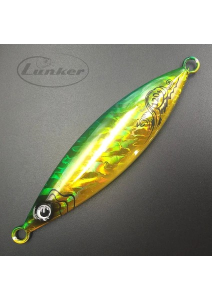 Sarı Stil 150G Lunker Yavaş Metal Jigler 10G 30G 60G 100G 150G Çok Yönlü Döküm Kıyı Balıkçılığı Jig Lures Yemler Uskumru Derin Deniz Tuzlu Su (Yurt Dışından)