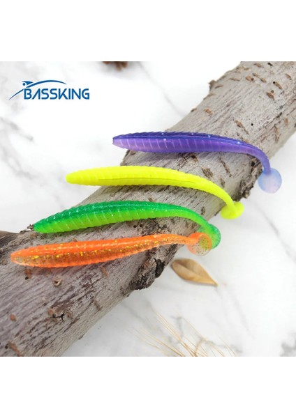 K Tarzı 7 Adet 75MM 1.5g Basskıng Yumuşak Yem Ggg Balıkçılık Cazibesi Isca Yapay Para Pesca Silikon Yemler Peche Wobblers Swimbait (Yurt Dışından) fiyatları