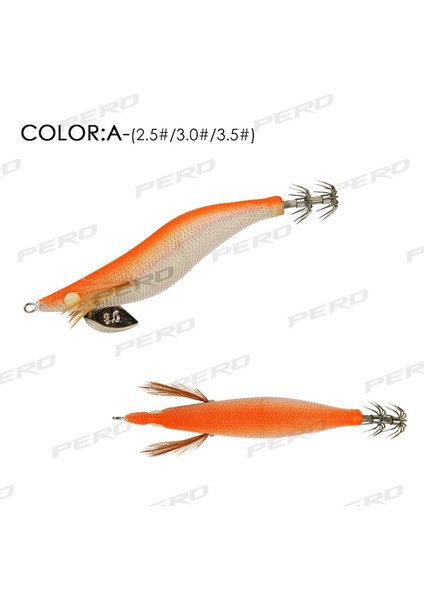 Bir Stil 16G No.3.0 Pero 10G 16G 21G Egi Kalamar Balıkçılık Cazibesi 2.5 # 3.0 # 3.5 # Kalamar Cazibesi Jigs Deniz Balıkçılığı Için Ürünler Ahtapot Mürekkepbalığı Yem Jig (Yurt Dışından)