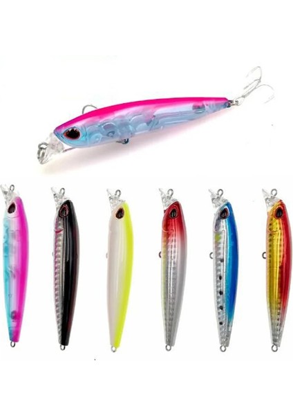 C Stili Outkıt Yüksek Li Balıkçılık Wobbler 10.5g 9cm Yüzer Lazer Minnow Pike Bas Balıkçılık Lures Peche Isca Yapay Krank 3D Gözler (Yurt Dışından)