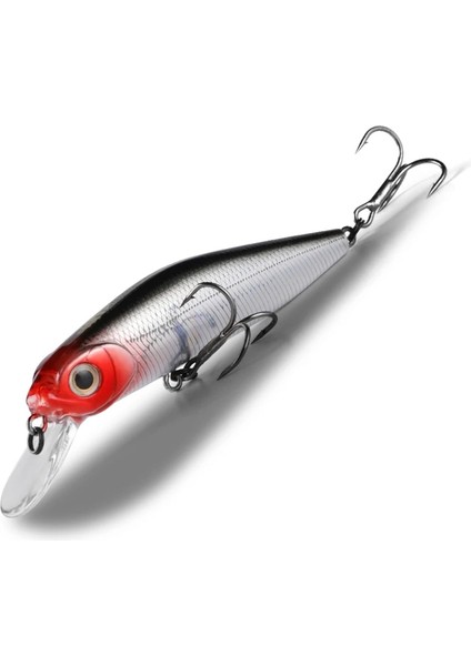 D Stili Bearkıng 7.8cm 11G Cazibesi Wobblers Crankbaits Sert Cazibesi Turna Yapay Yem Olta Takımı Bas Alabalık Balıkçılık Cazibesi (Yurt Dışından)
