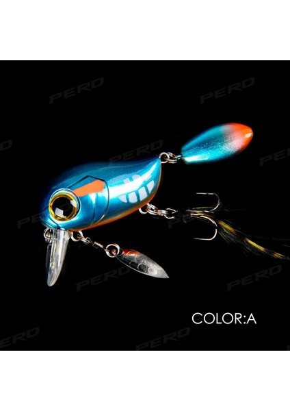 Bir Stil 40MM 8g Pero G Yüzen Crankbait Balıkçılık Yemleri Wobbler Er Yapay Yem Sığ Alabalık Alan Bass Topwater Yüzey Cazibesi (Yurt Dışından)