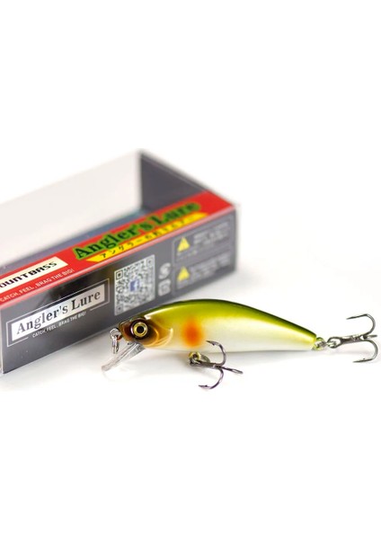 No.8 Stili 50MM 6.8g Countbaking Minnow Wobblers Balık Tutmak Için Yemler, Sabit Ağırlık Alabalık Balık Tutma Yemi Pislik Yemleri Crankbait (Yurt Dışından) fiyatları