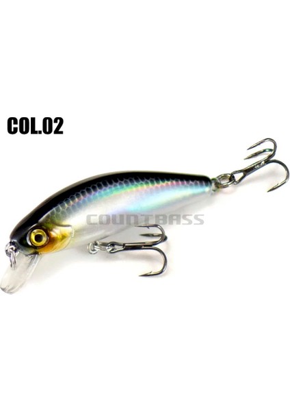 No.10 Tarzı 40MM 2.9g Countbaking Minnow Wobblers Balık Tutmak Için Yemler, Sabit Ağırlık Alabalık Balık Tutma Yemi Pislik Yemleri Crankbait (Yurt Dışından) indirimleri