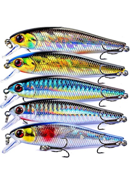 No.2 Tarzı 1 Adet Japonya Sıcak Model Batan Minnow Balıkçılık Lures 8.5cm 9.2g Jerkbait Bas Pike Carkbait Wobblers Swimbait Profesyonel Yem (Yurt Dışından)