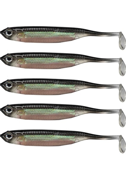 No.2 Tarzı 7cm Set G Wobbler Balıkçılık Yumuşak Cazibesi Gökkuşağı Parlatıcı Yem T-Kuyruk Biolicon Yapay Balıkçılık Aksesuar Takımı (Yurt Dışından)