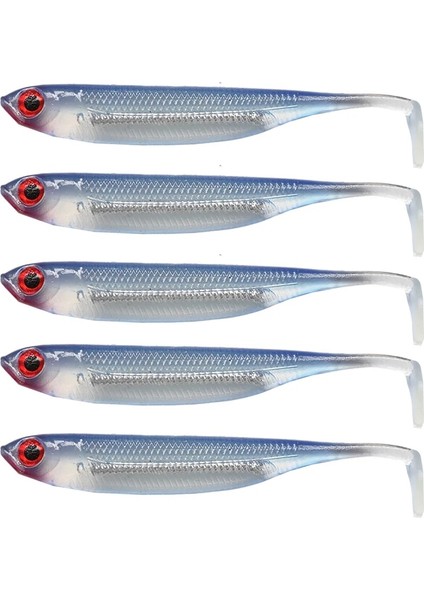 No.4 Tarzı 10CM Set G Wobbler Balıkçılık Yumuşak Cazibesi Gökkuşağı Parlatıcı Yem T-Kuyruk Biolicon Yapay Balıkçılık Aksesuar Takımı (Yurt Dışından)