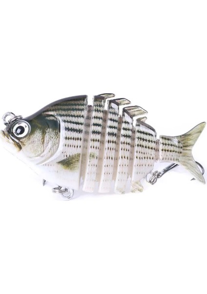 No.7 Tarzı 1 Adet Wobblers Pike Balıkçılık LURES63MMG Yapay Çok Bölümlü Yem Trolling Sert Yem Minnow Sazan Crankbait Olta Takımı (Yurt Dışından) fırsatları