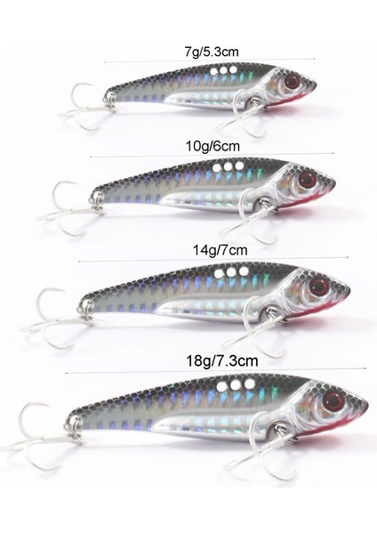 Vıb Balıkçılık Cazibesi A2 Stili 14G Vıb Balıkçılık Cazibesi Yapay Bıçak Metal Batan Er Crankbait Titreşim Yemi Swimbait Pesca Bas Pike Levrek Takımı Için (Yurt Dışından)