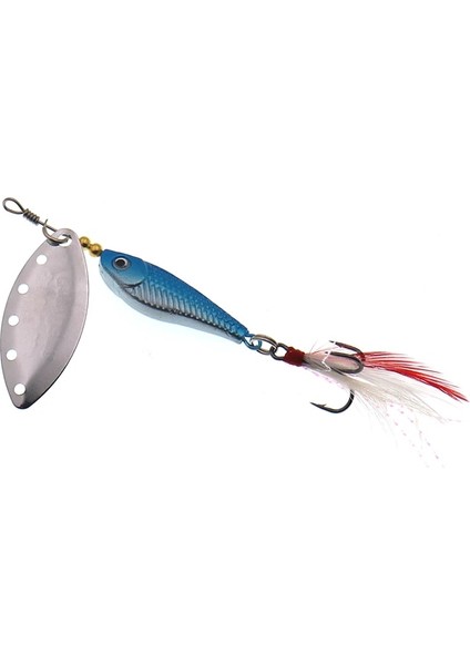 E Stili 16G Er Kaşık Metal Balıkçılık Cazibesi 13G 16G Pullar Crankbait Kaşık Yapay Yemler Wobbler Tiz Kancalı Döner Yem (Yurt Dışından)